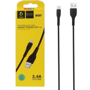 کابل فست شارژ تایپ سی،دنمن مدل D15T